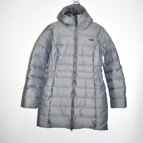 THE NORTH FACE GOTHAM PARKA II COAT M GREY - Picture 2 of 4